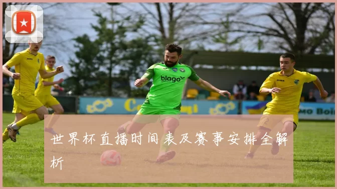 世界杯直播时间表及赛事安排全解析