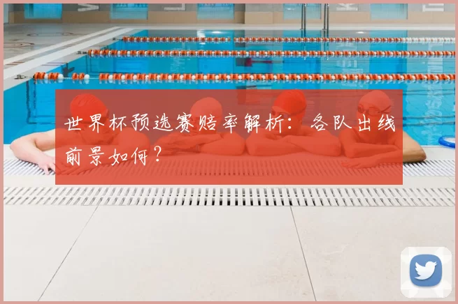 世界杯预选赛赔率解析:各队出线前景如何?